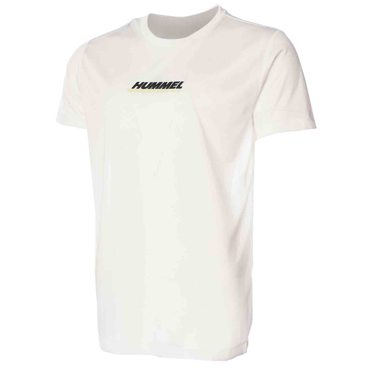 Hummel hmlFRED t-shirt s/s in off white - Image 4