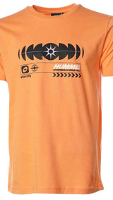 Hummel hmlJOSEN t-shirt s/s in bright marigold - Image 10