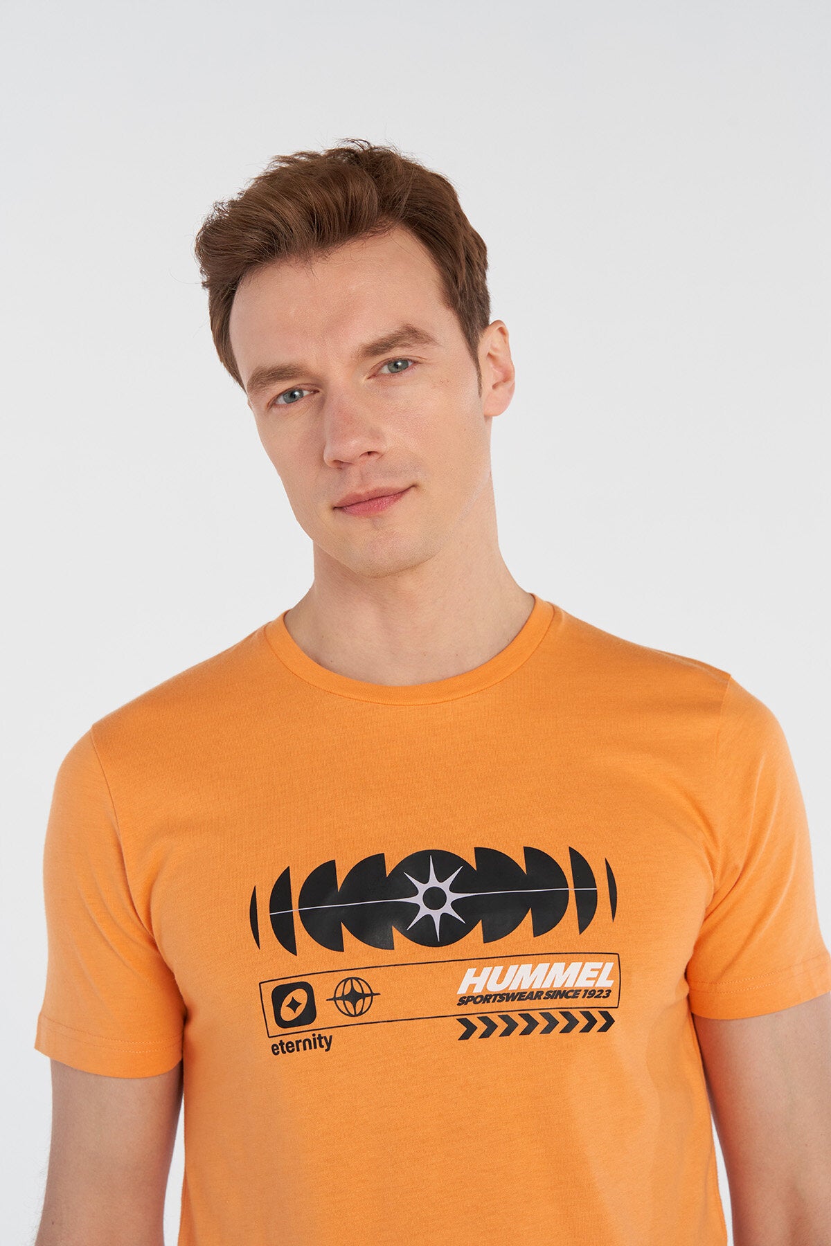 Hummel hmlJOSEN t-shirt s/s in bright marigold - Image 2