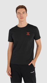 Hummel hmlLEON t-shirt s/s in black - Image 6