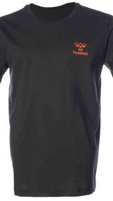 Hummel hmlLEON t-shirt s/s in black - Image 5