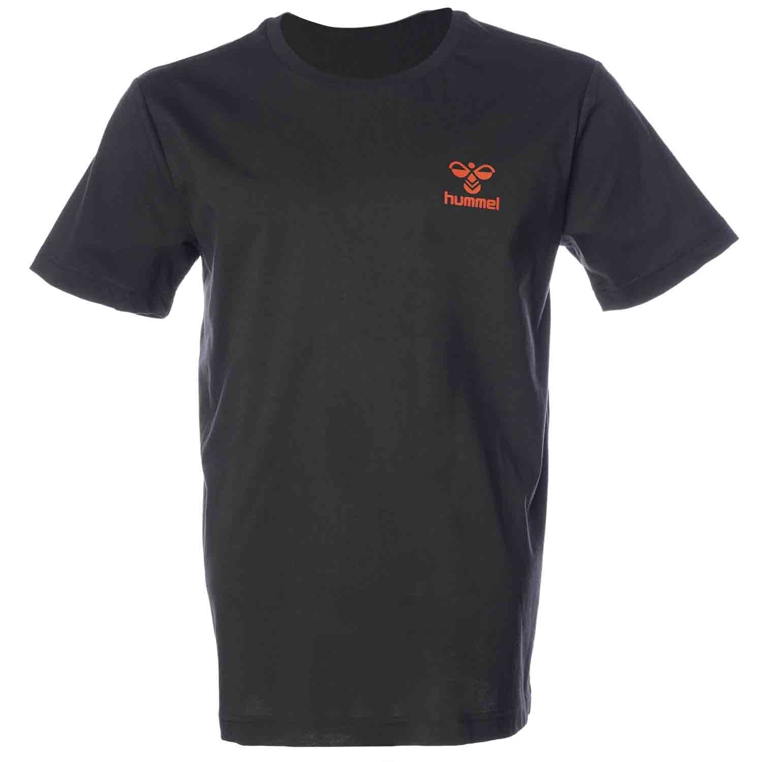 Hummel hmlLEON t-shirt s/s in black - Image 10