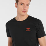 Hummel hmlLEON t-shirt s/s in black - Image 7