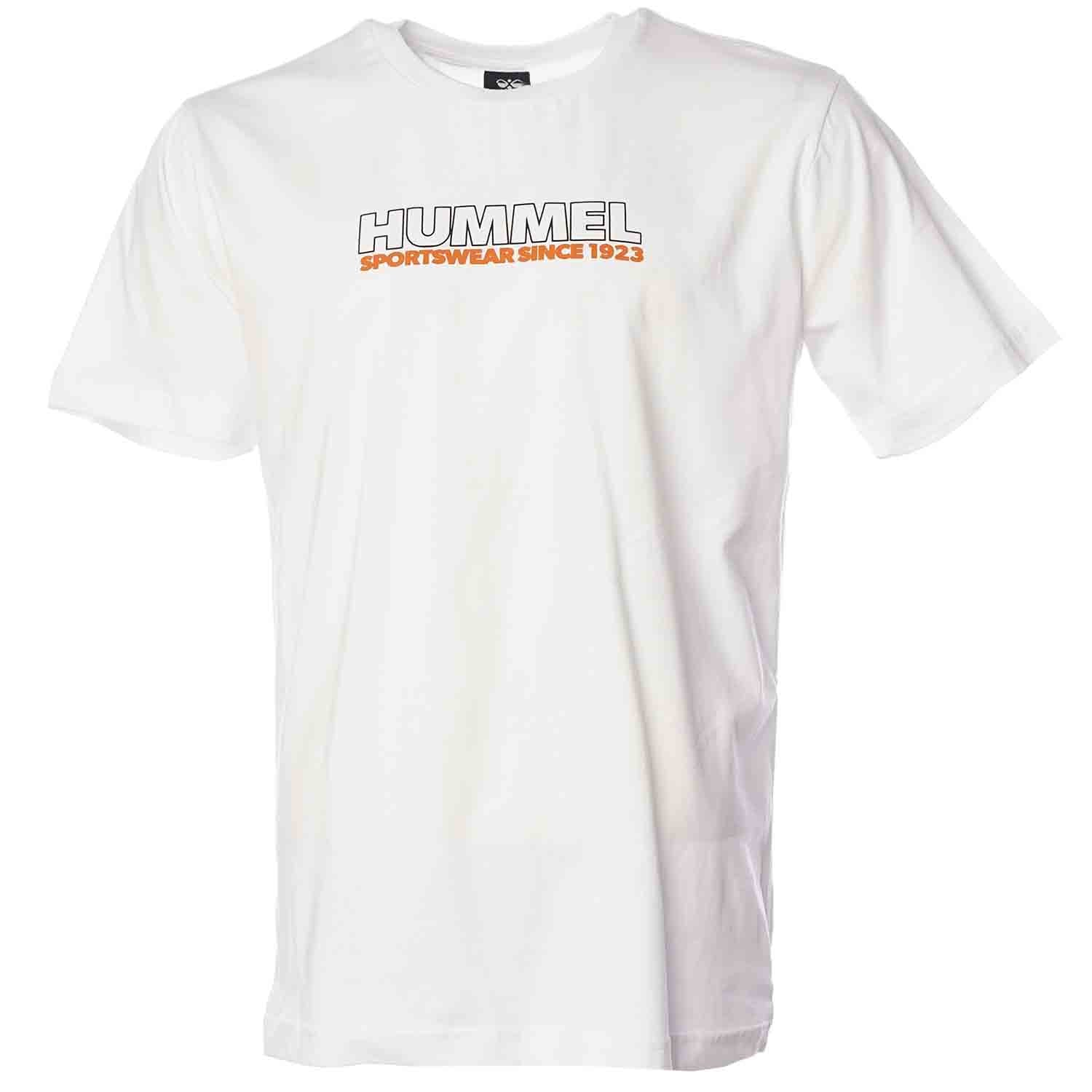 Hummel hmlMARLEY t-shirt s/s in off white - Image 10