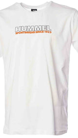 Hummel hmlMARLEY t-shirt s/s in off white - Image 10