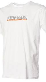 Hummel hmlMARLEY t-shirt s/s in off white - Image 4