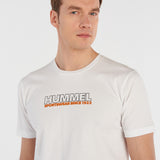 Hummel hmlMARLEY t-shirt s/s in off white - Image 2