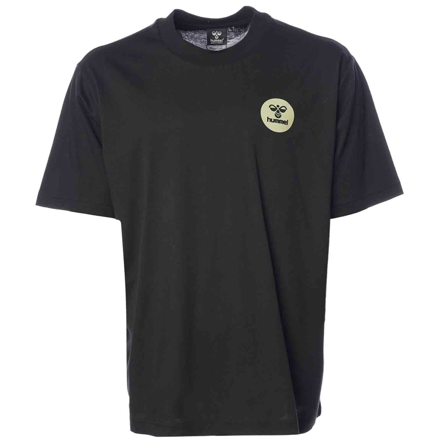 Hummel hmlMATTEO oversize t-shirt s/s in black - Image 10