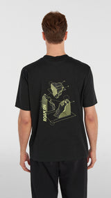 Hummel hmlMATTEO oversize t-shirt s/s in black - Image 8