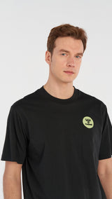 Hummel hmlMATTEO oversize t-shirt s/s in black - Image 7