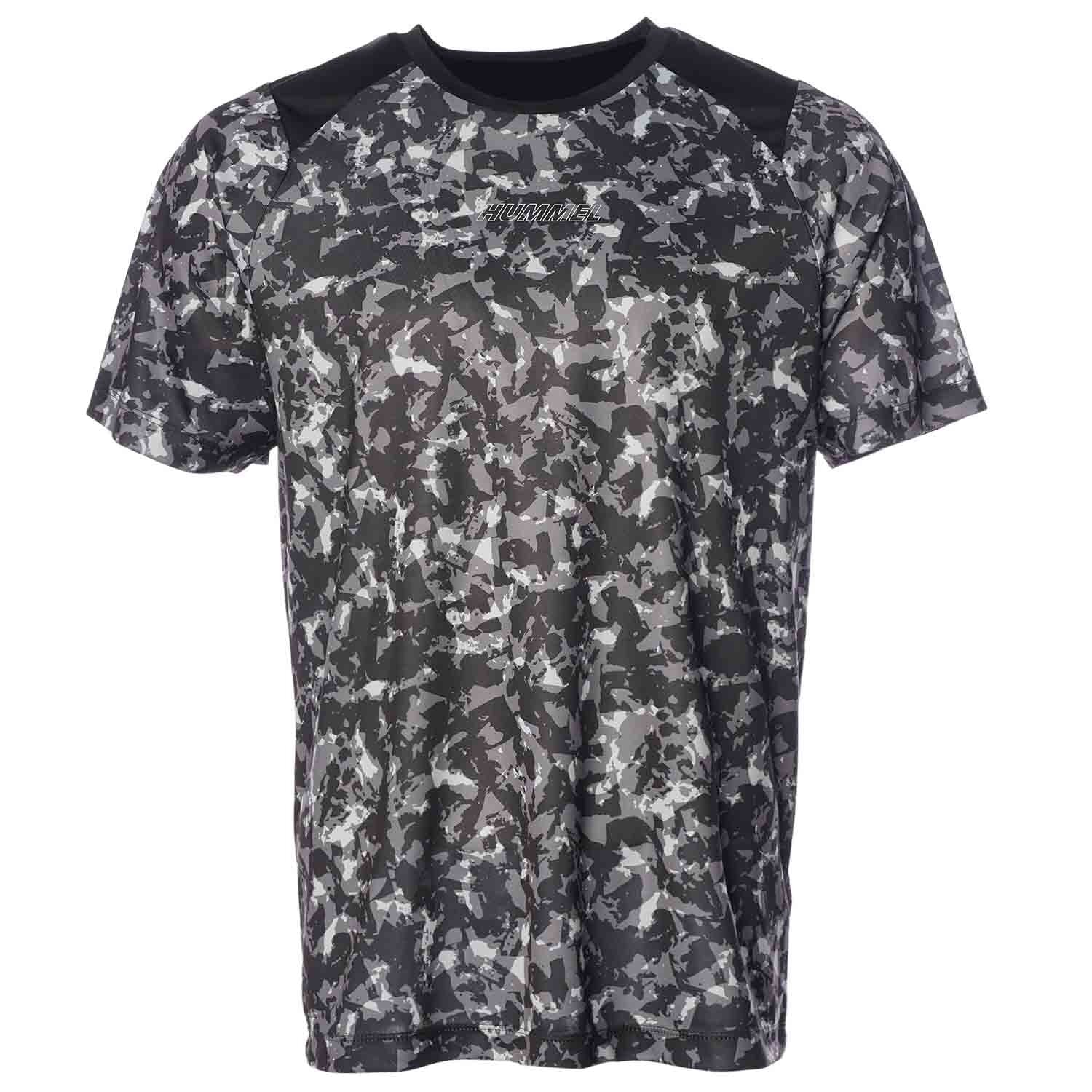 Hummel hmlMEGA t-shirt s/s in black - Image 6