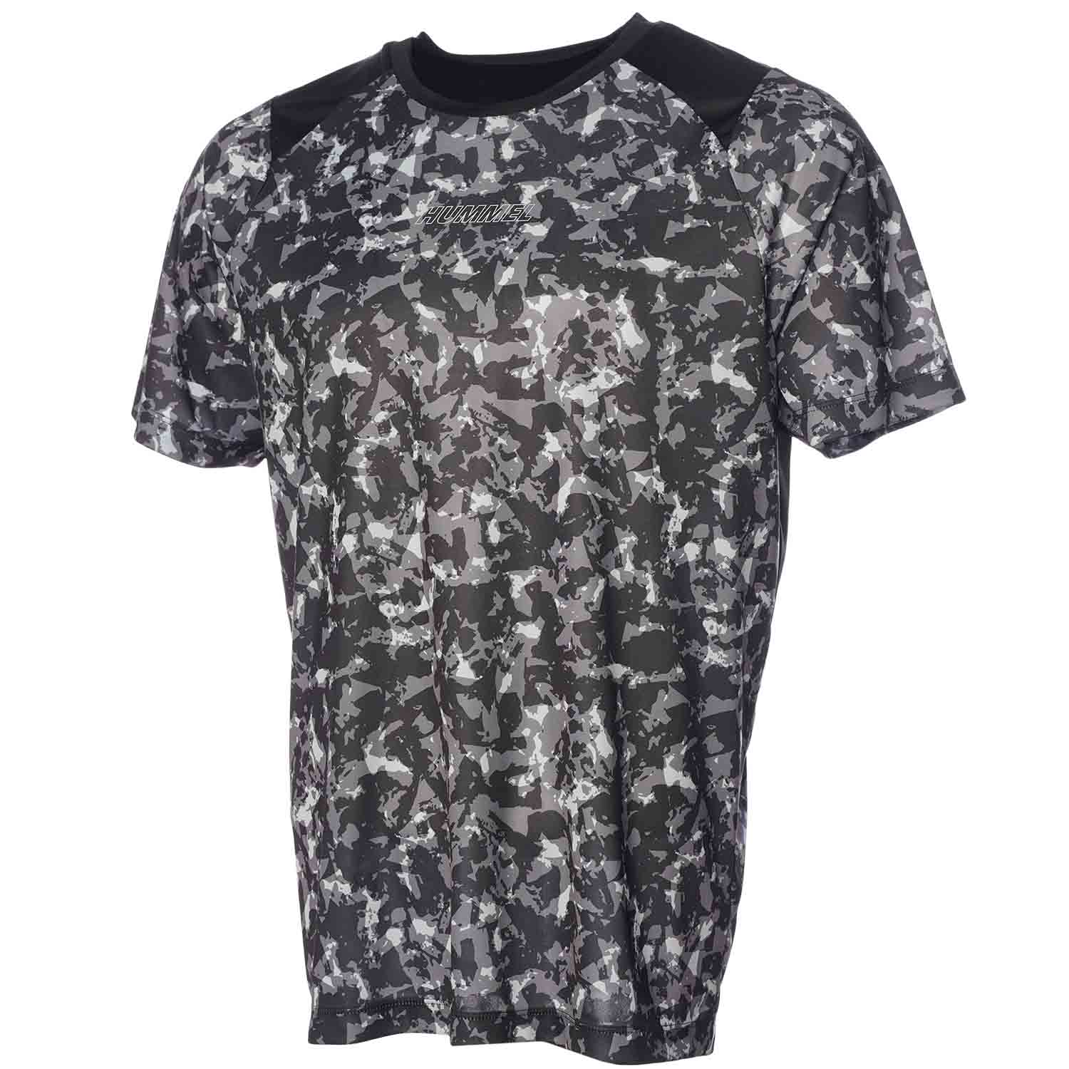 Hummel hmlMEGA t-shirt s/s in black - Image 4