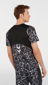 Hummel hmlMEGA t-shirt s/s in black - Image 9