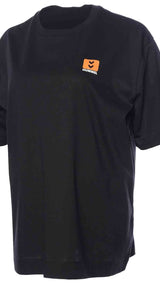 Hummel hmlNOVA oversize t-shirt s/s in black - Image 1