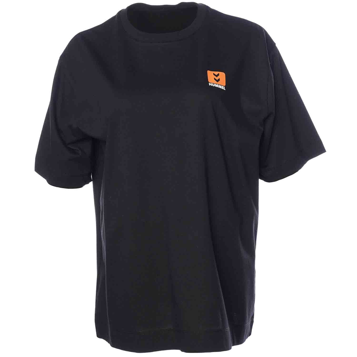 Hummel hmlNOVA oversize t-shirt s/s in black - Image 2