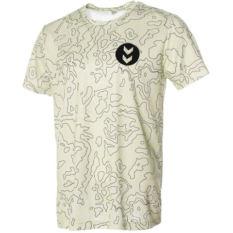 Hummel hmlOSCAR t-shirt s/s in shadow lime