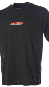 Hummel hmlWALTON oversize t-shirt s/s in black - Image 3