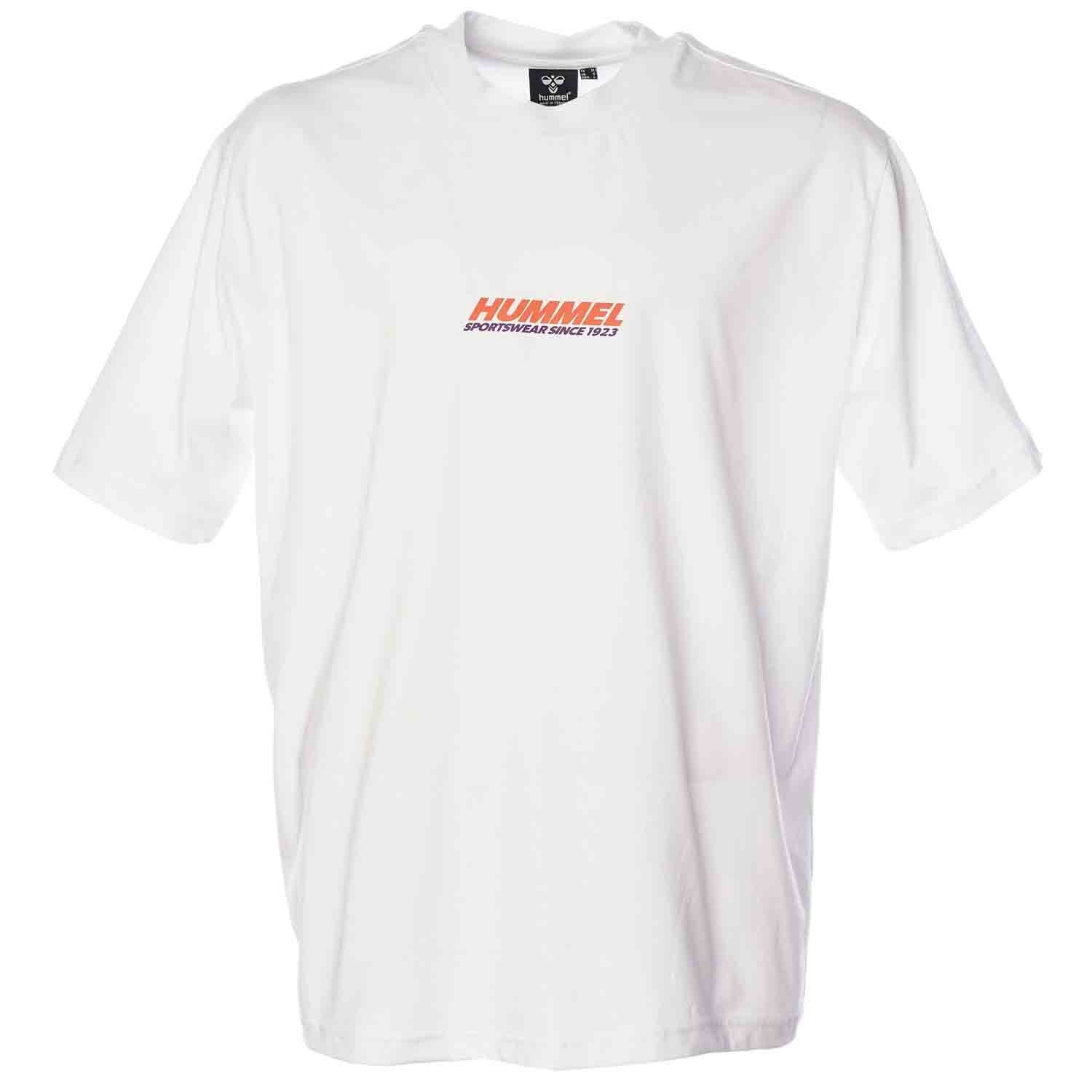 Hummel hmlWALTON oversize t-shirt s/s in off white - Image 5