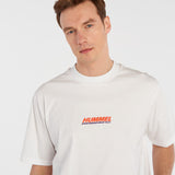 Hummel hmlWALTON oversize t-shirt s/s in off white - Image 2
