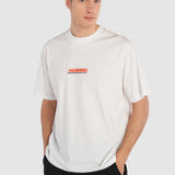 Hummel hmlWALTON oversize t-shirt s/s in off white - Image 1