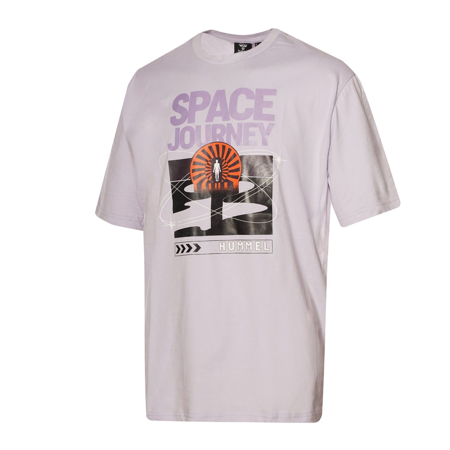 Hummel hmlLILA oversize t-shirt in orchid petal - Image 1