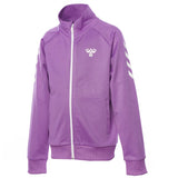 Hummel hmlJAROMIR zip jacket in pastel lavender - Image 1