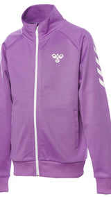 Hummel hmlJAROMIR zip jacket in pastel lavender - Image 1