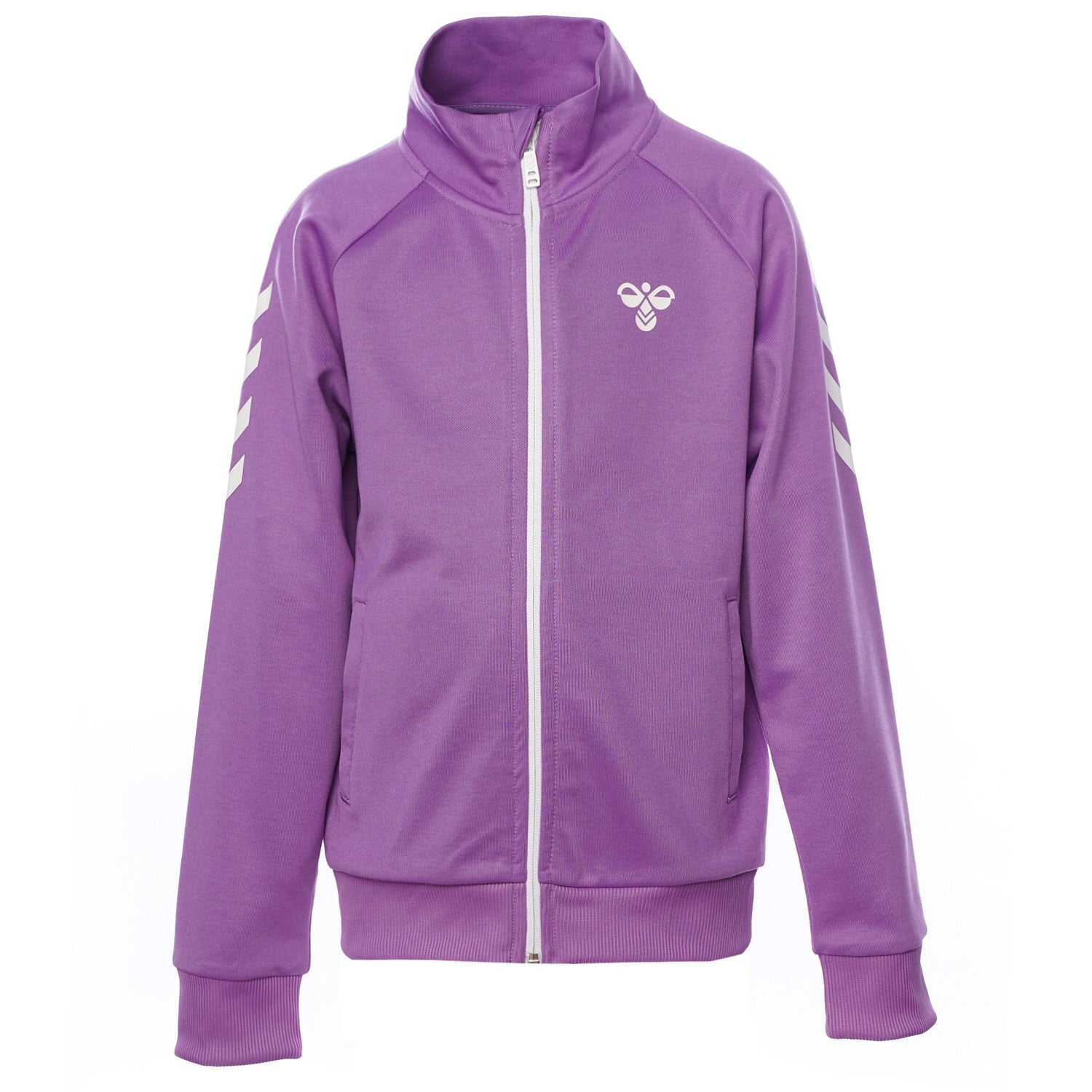 Hummel hmlJAROMIR zip jacket in pastel lavender - Image 2