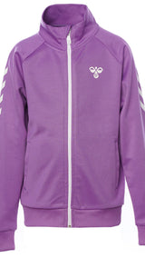 Hummel hmlJAROMIR zip jacket in pastel lavender - Image 2