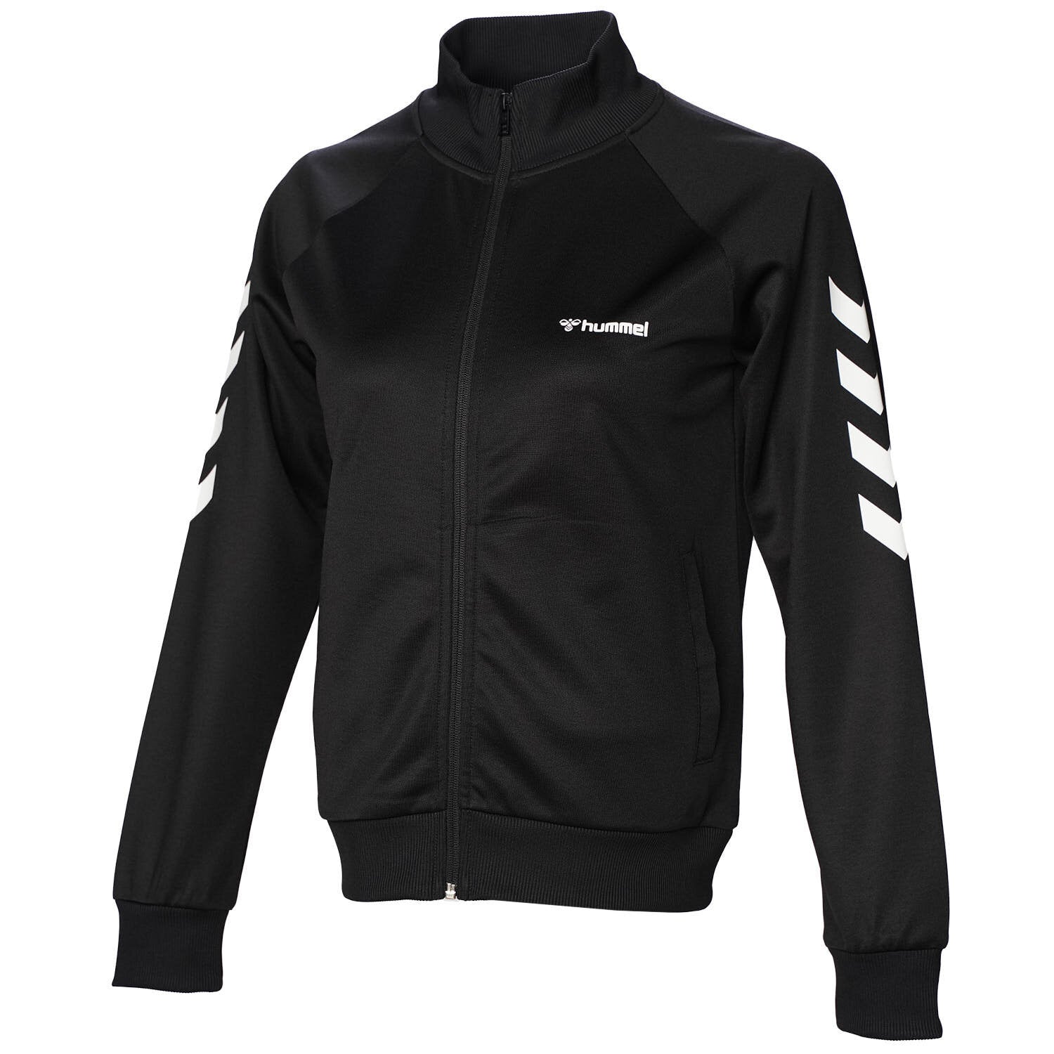 Hummel hmlGENESA zip jacket in black - Image 4