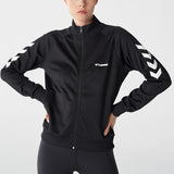 Hummel hmlGENESA zip jacket in black - Image 1