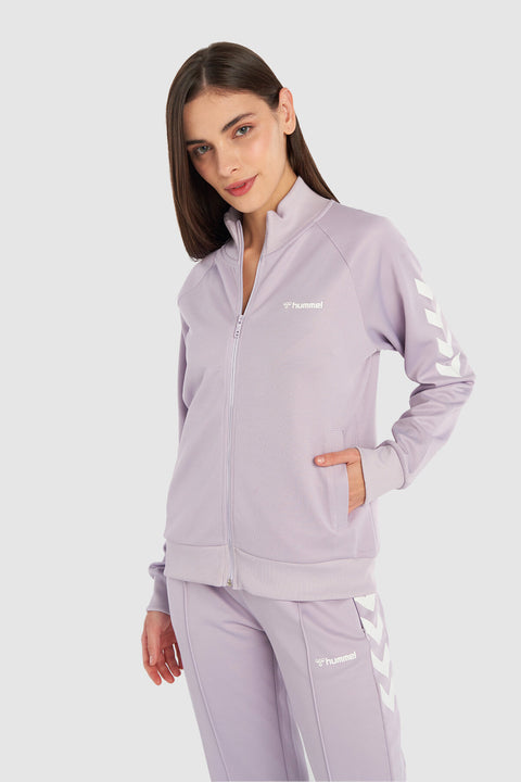 Hummel hmlGENESA zip jacket in orchid petal