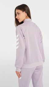 Hummel hmlGENESA zip jacket in orchid petal - Image 3