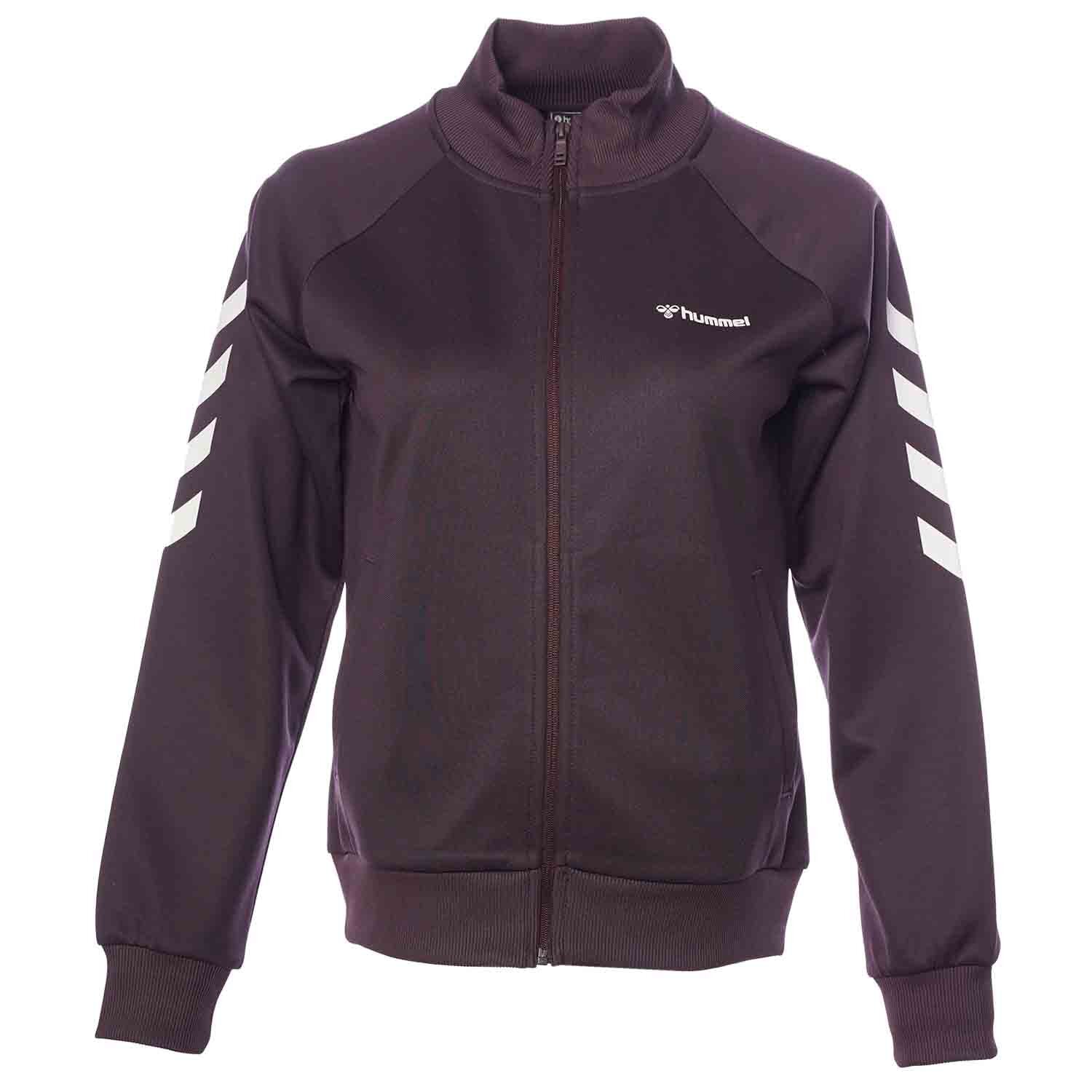 Hummel hmlGENESA zip jacket in plum perfect - Image 5
