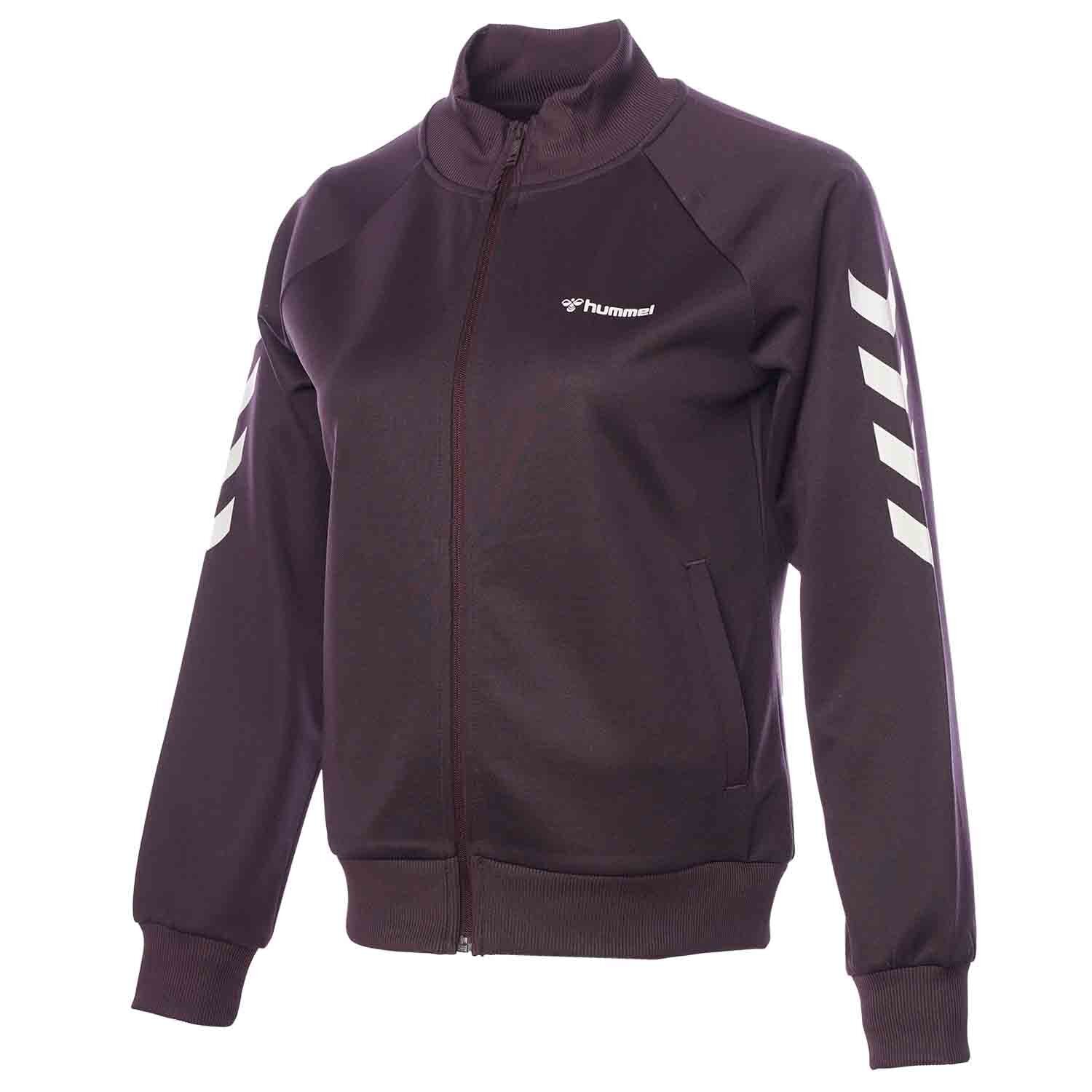 Hummel hmlGENESA zip jacket in plum perfect - Image 4
