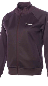 Hummel hmlGENESA zip jacket in plum perfect - Image 4