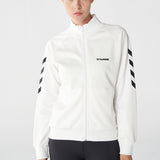 Hummel hmlGENESA zip jacket in off white - Image 1