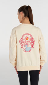Hummel hmlAMBER sweatshirt in whitecap grey - Image 8