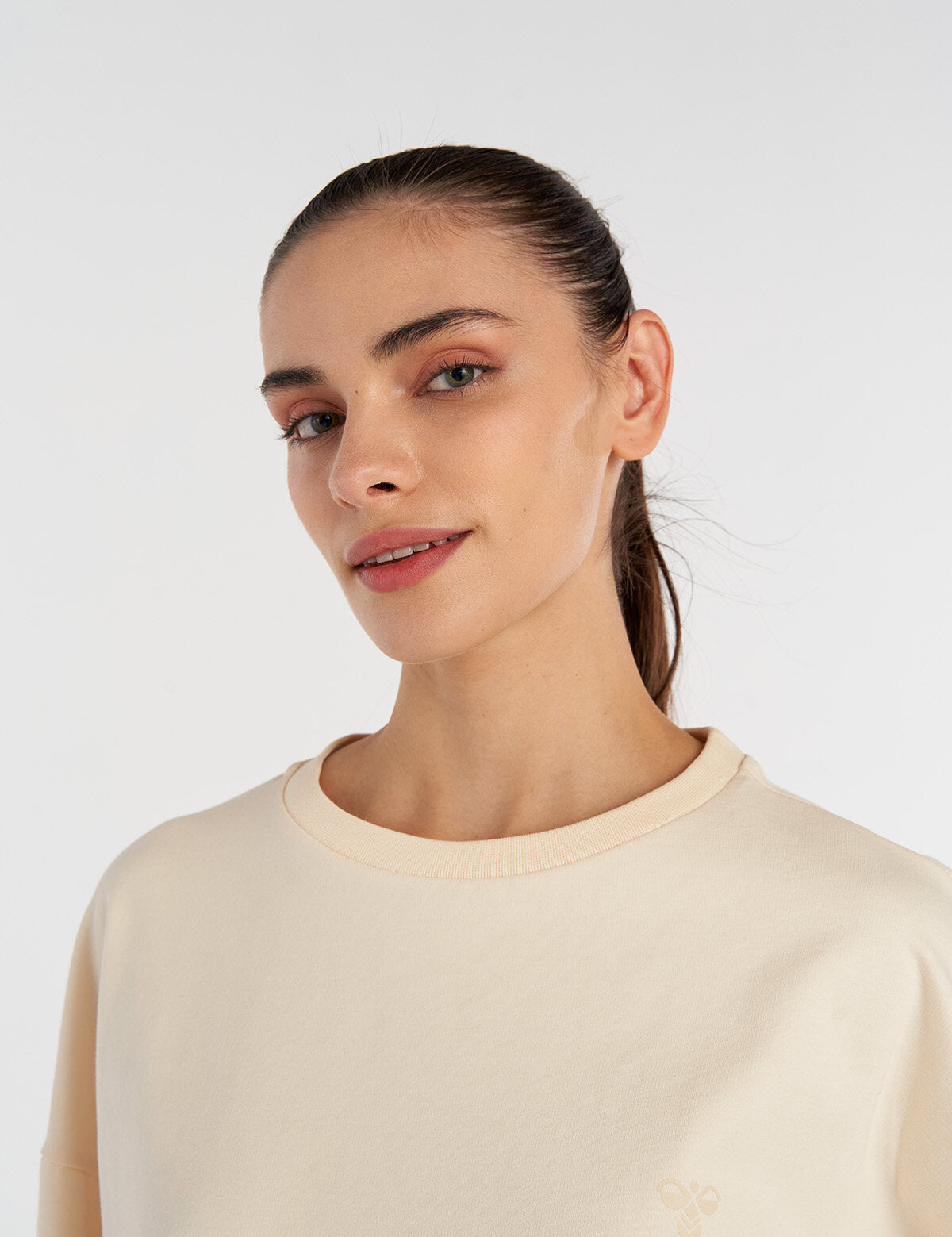 Hummel hmlAMBER sweatshirt in whitecap grey - Image 2