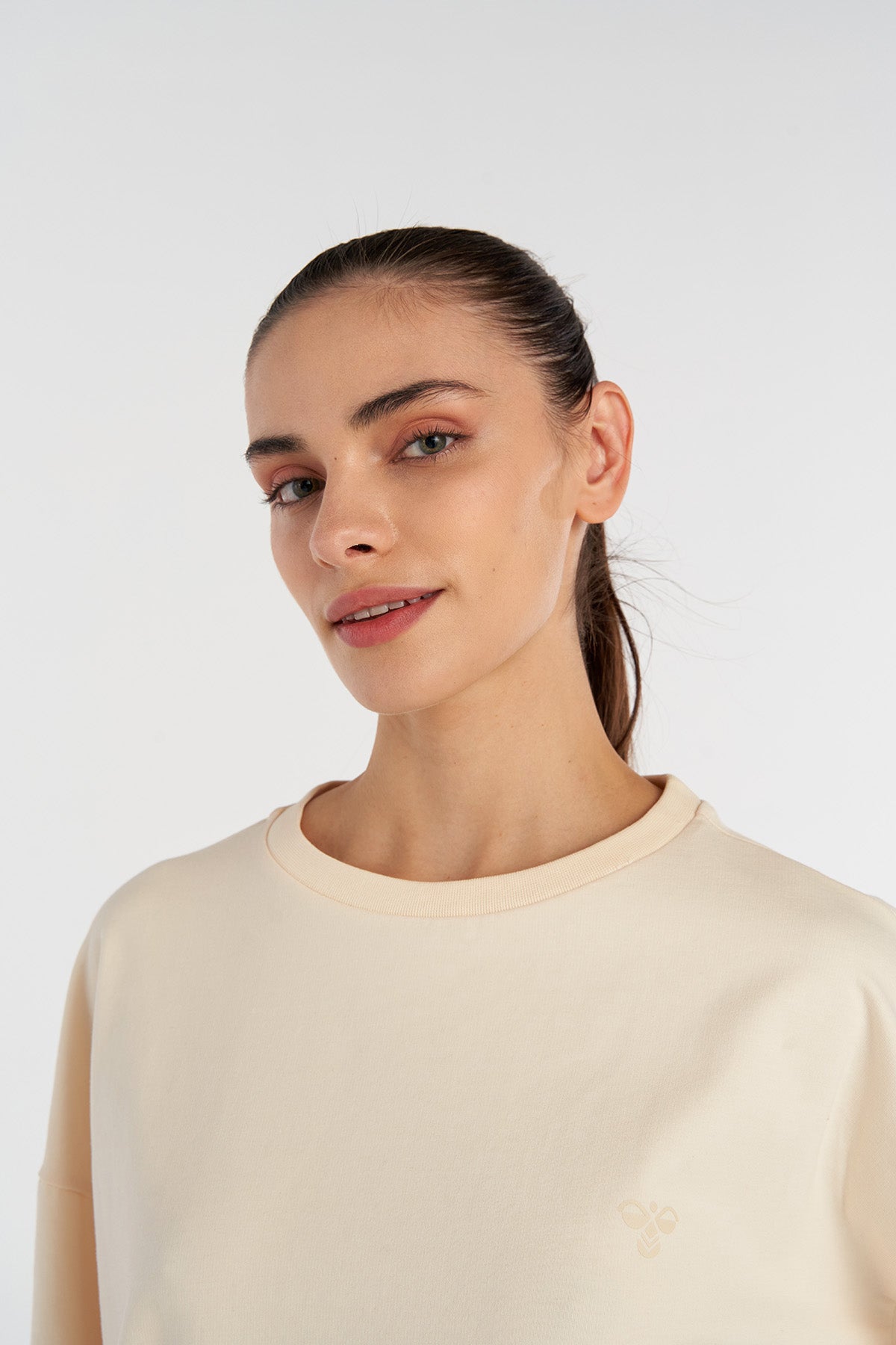 Hummel hmlAMBER sweatshirt in whitecap grey - Image 7