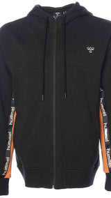 Hummel hmlATES zip hoodie in black - Image 5