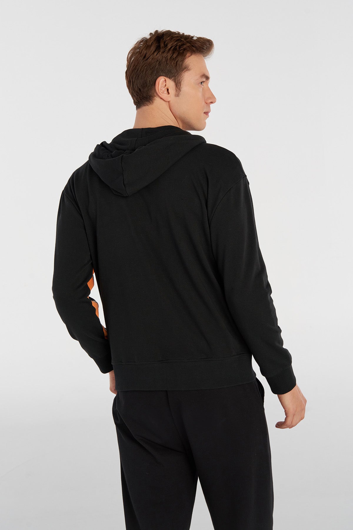 Hummel hmlATES zip hoodie in black - Image 8