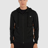Hummel hmlATES zip hoodie in black - Image 1