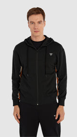 Hummel hmlATES zip hoodie in black - Image 6