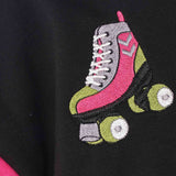 Hummel hmlDAGNES bomber jacket in black - Image 4