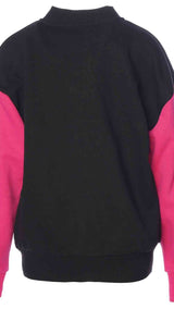 Hummel hmlDAGNES bomber jacket in black - Image 3