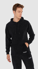 Hummel hmlDIEGO hoodie in black - Image 1