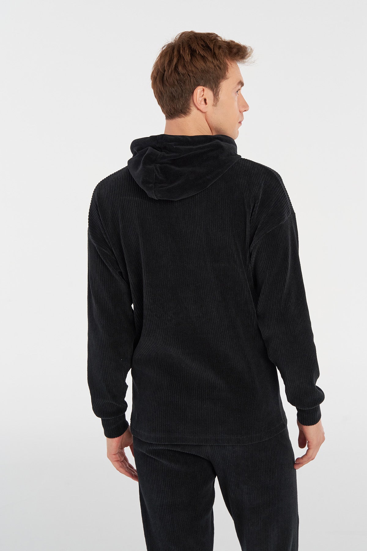 Hummel hmlDIEGO hoodie in black - Image 3