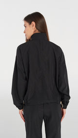 Hummel hmlEDNA zip jacket in black - Image 3