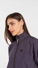 Hummel hmlEDNA zip jacket in plum perfect - Image 2